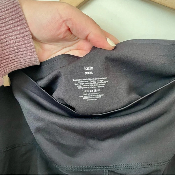 Knix Good to  Go Seamless Legging Black - Picture 4 of 6